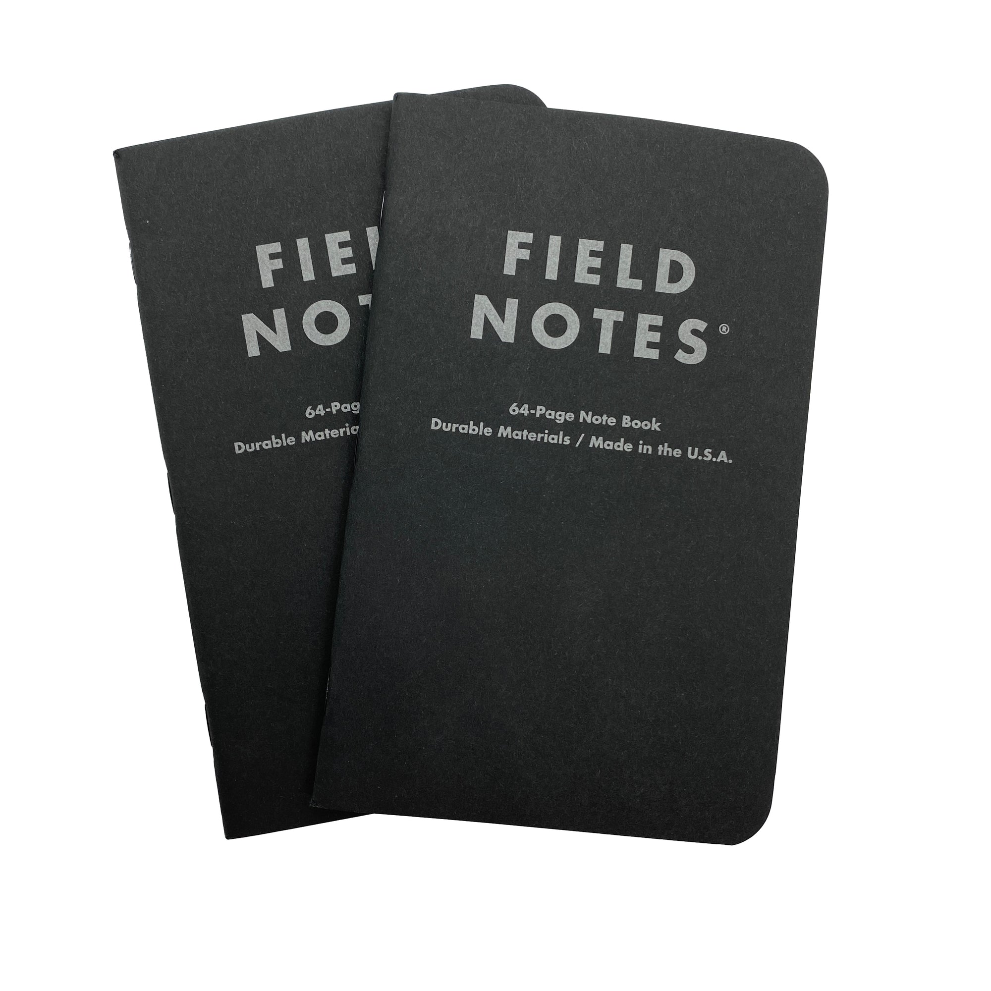 Field Notes: Pitch Black Ruled Paper 3-Pack