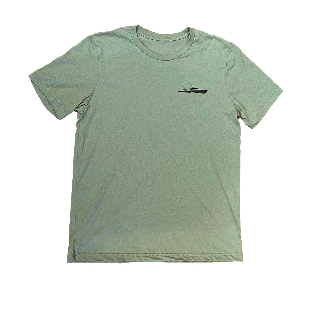 Classic Supply Co Tee - Heather Sage