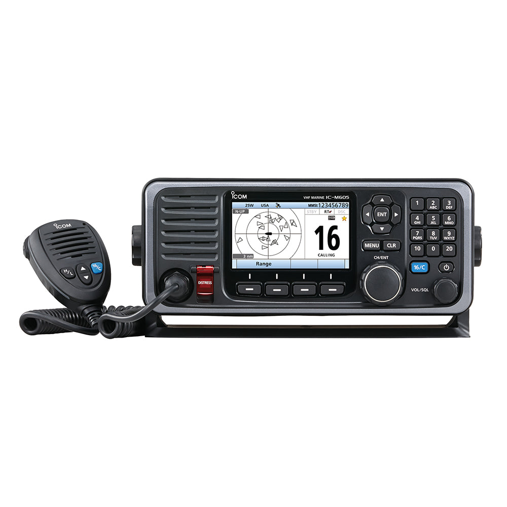 M605 Fixed Mount 25W VHF with Color Display