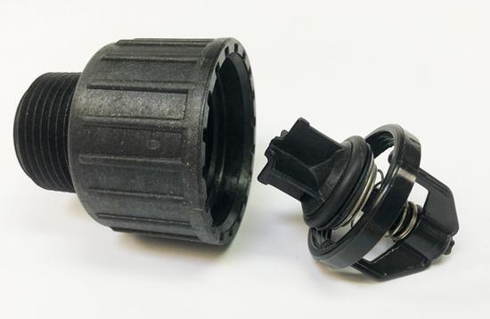 Mach 5 1" Inlet Fitting w/Inlet Check Valve