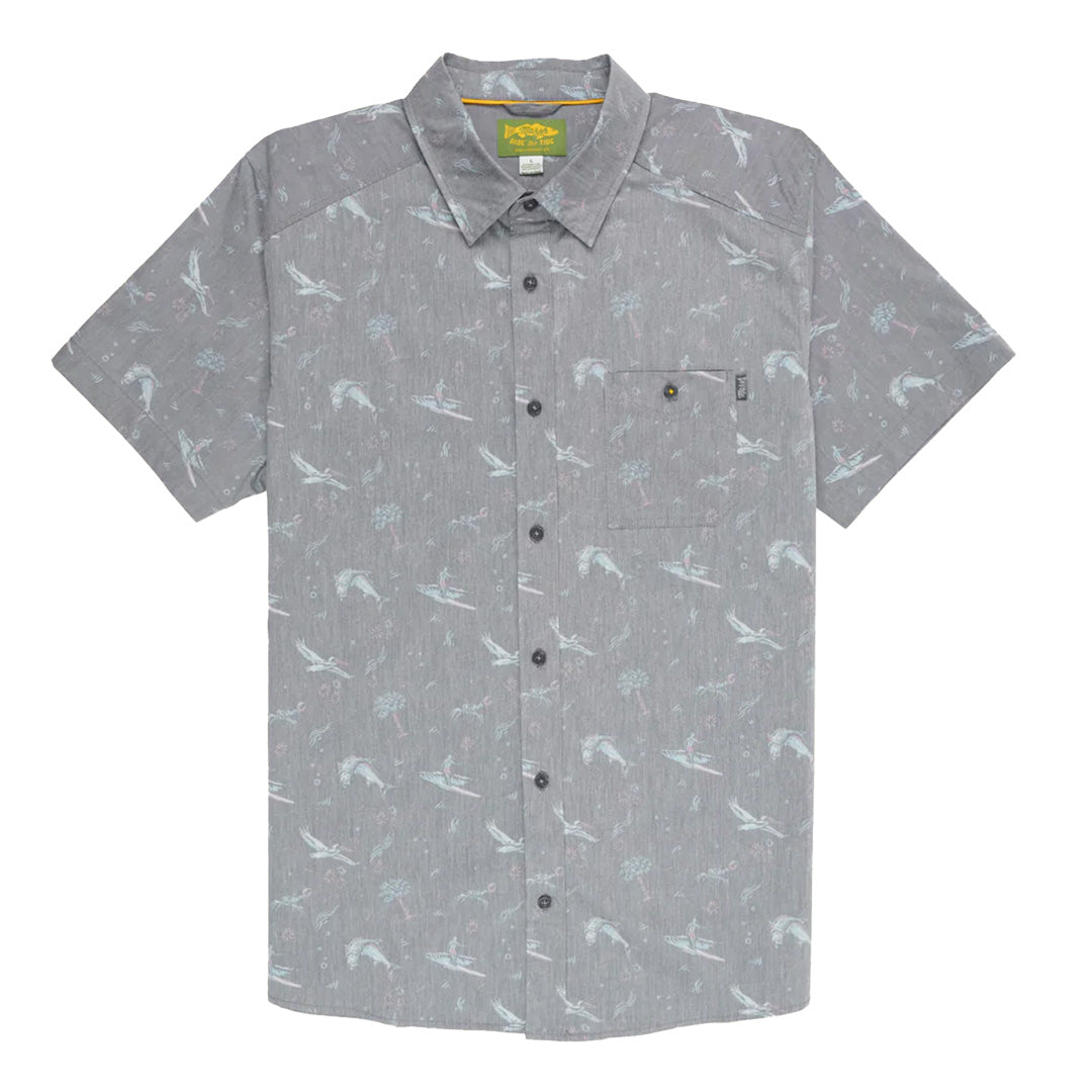 Marsh Wear SS 2.0 Button Up Charcoal
