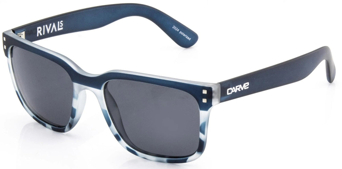 Carve Sunglasses - RIVALS Polarized Navy Tort