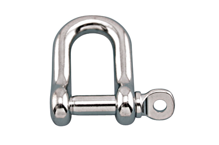 Straight D Shackle 5/32" - 316SS