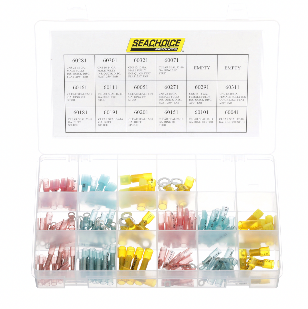 120 Piece Heat Shrink Kit Seachoice