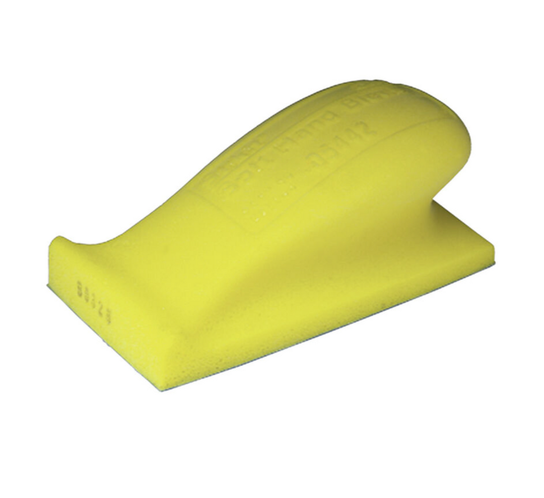 3M Yellow Extra Soft Stik It Sanding Block 5 x 2 3/4 Inch