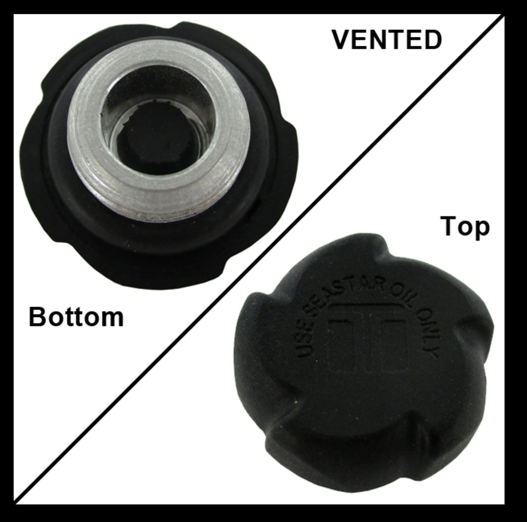 Seastar Helm Vent Plug vented