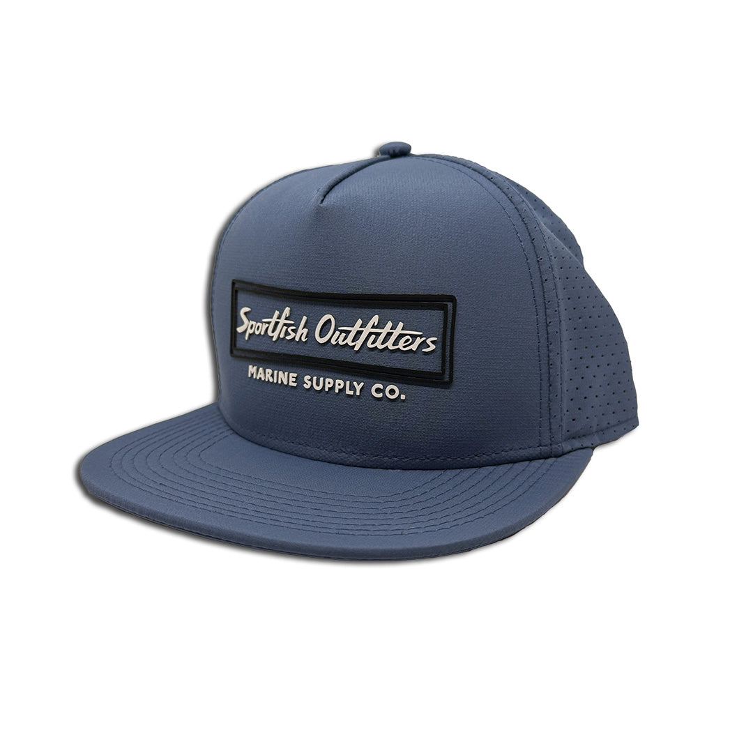 Slate Marine Supply Co Hat - Tritech Adjustable Hat
