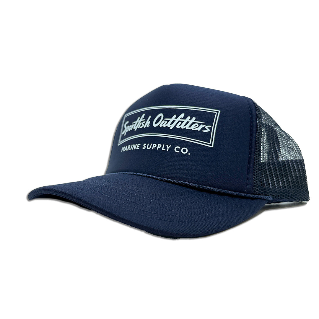 Sportfish Outfitters Classic Trucker Hat navy
