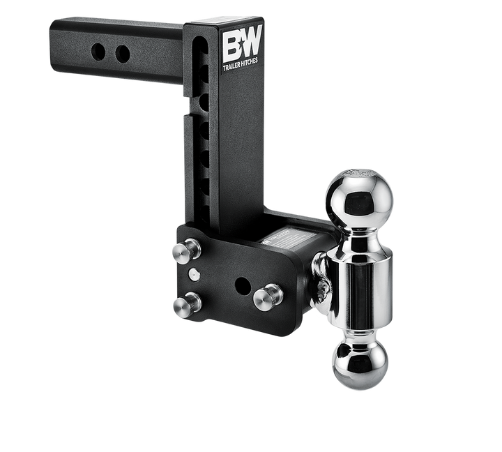 B&W Trailer Hitches Tow & Stow Double Ball Fits Standard 2" Receiver