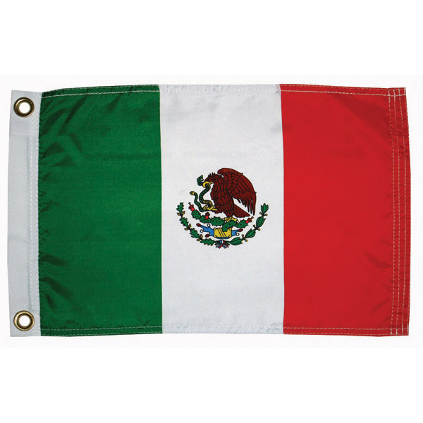 Taylor Made Mexico Courtesy Flag 12 x 18