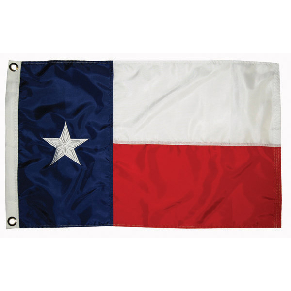 Taylor Made Texas State Flag 12" x 18"