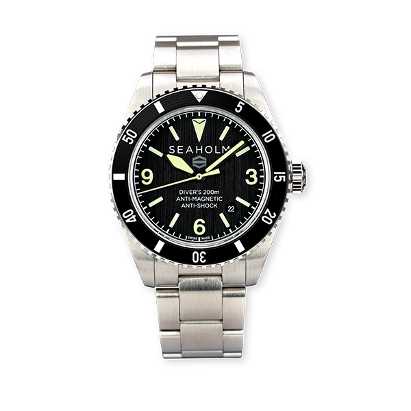 Seaholm Offshore Automatic Watch - Black Bezel