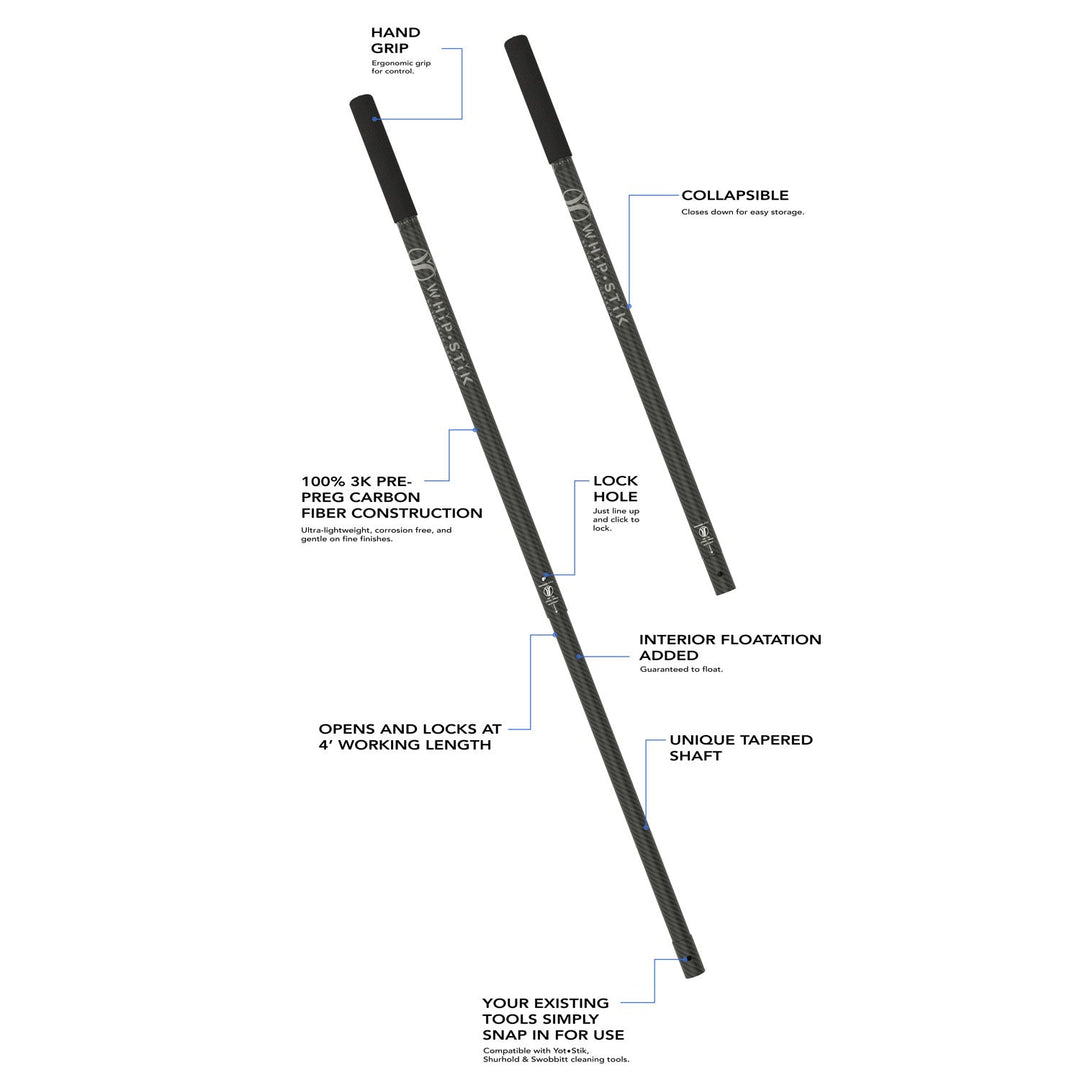 Yot Stik Whip Stik IV - 4'