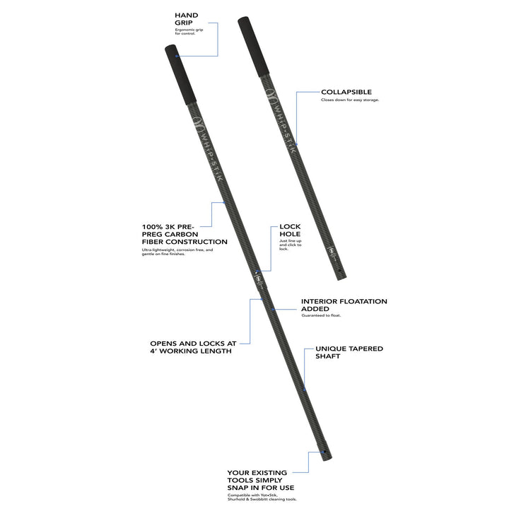 Yot Stik Whip Stik IV - 4'