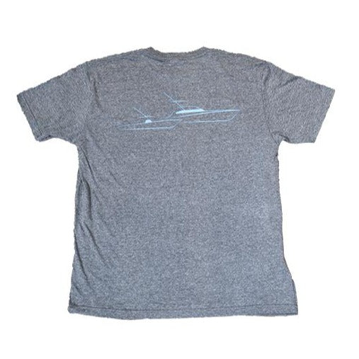 Sportfish Outfitters Mens Premium Heather Boats Only Shirt