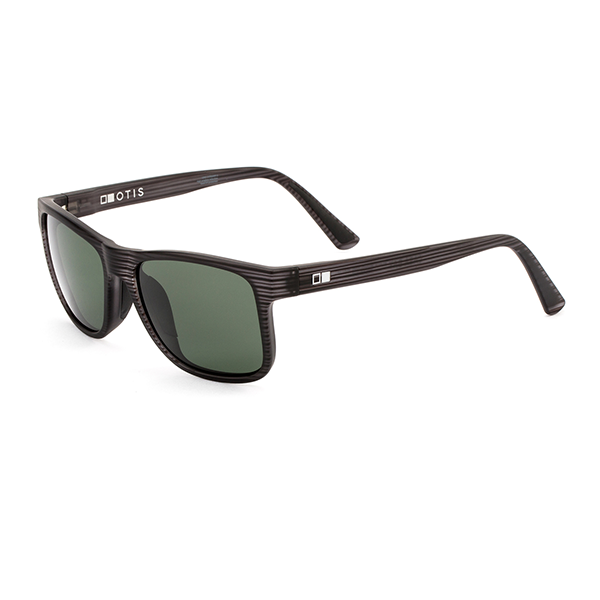 Otis Mineral Glass Eyewear - CASA BAY (Matte Black / LIT Grey) Polarized