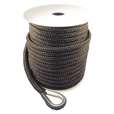 Double Braid Anchor Line 3/8" x 100'