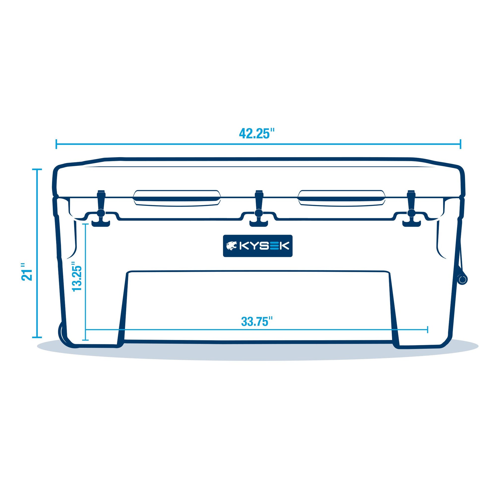 Kysek Cooler 100L White | Compare to Yeti Tundra 105