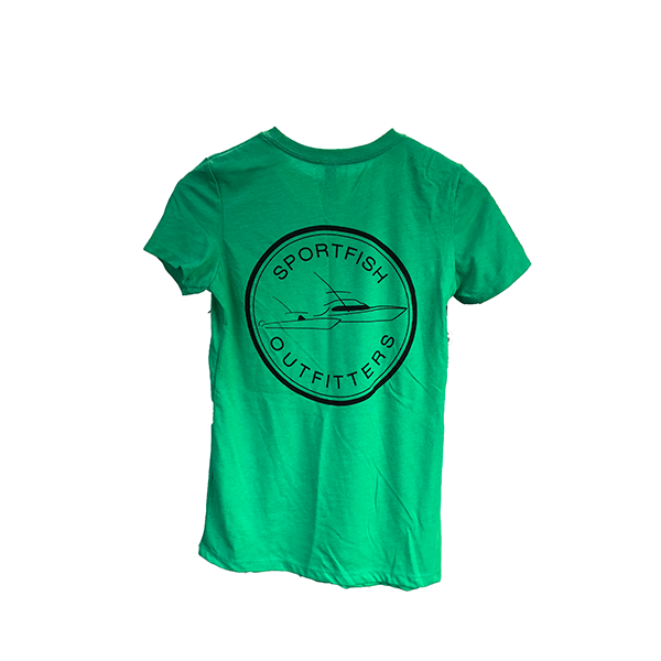 Sportfish Outfitters Super Soft Women&#39;s Lucky Green Shirt