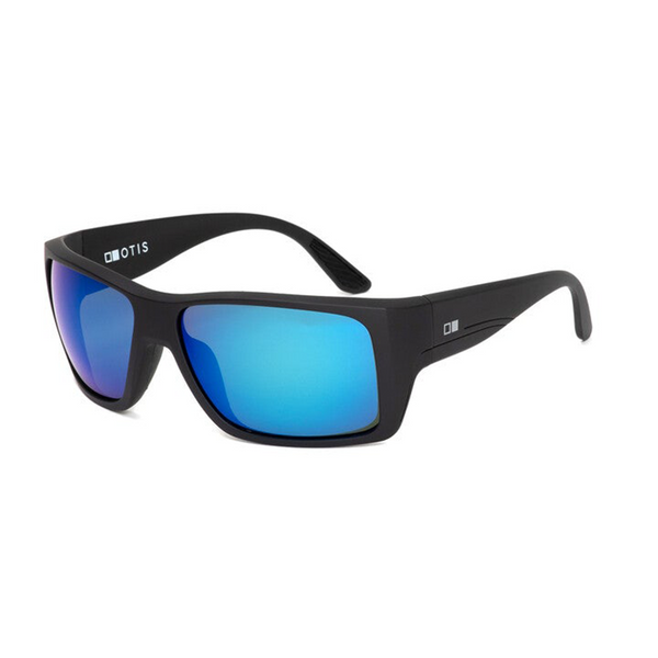 Otis Mineral Glass Eyewear - COASTIN Matte Black Mirror Blue  display picture 2