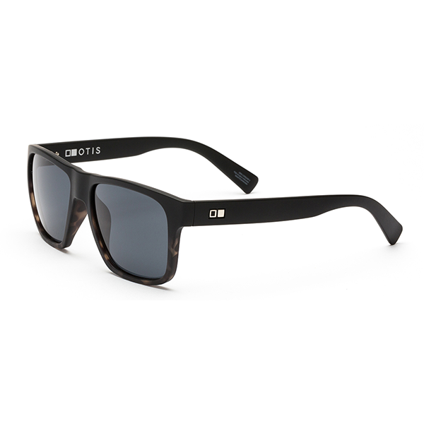 Otis Mineral Glass Eyewear - LIFE ON MARS (Matte Black Tort / Grey) Polarized