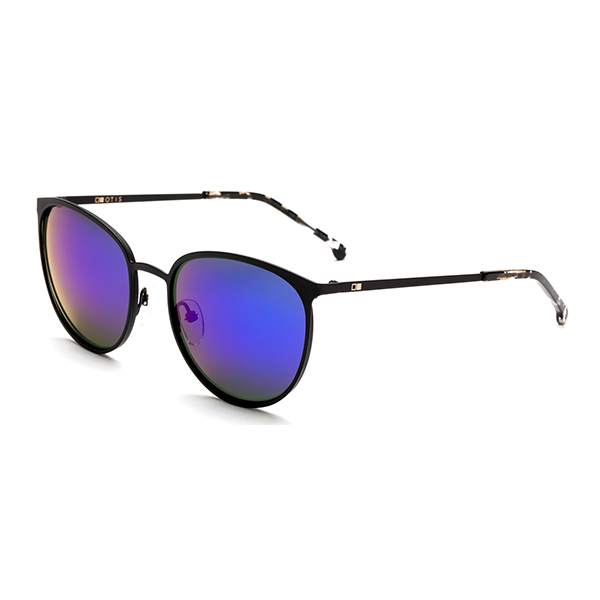 Otis Mineral Glass Eyewear - RUMOURS REFLECT (Matte Black / Flash Mirror Violet)