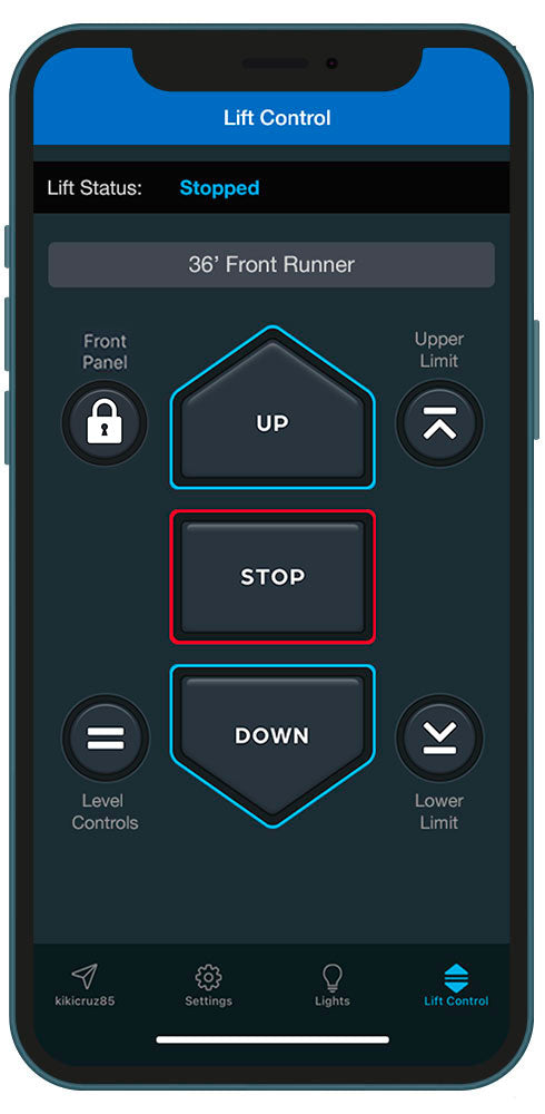 Boat Lift Controller for iphone