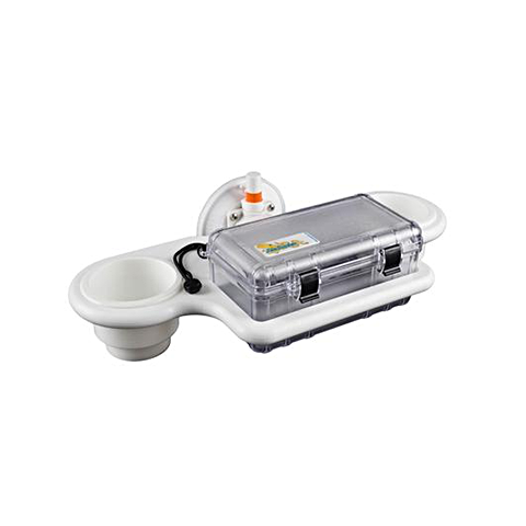 boat suction cup holder with box
