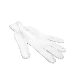 Microfiber Five Finger White Glove