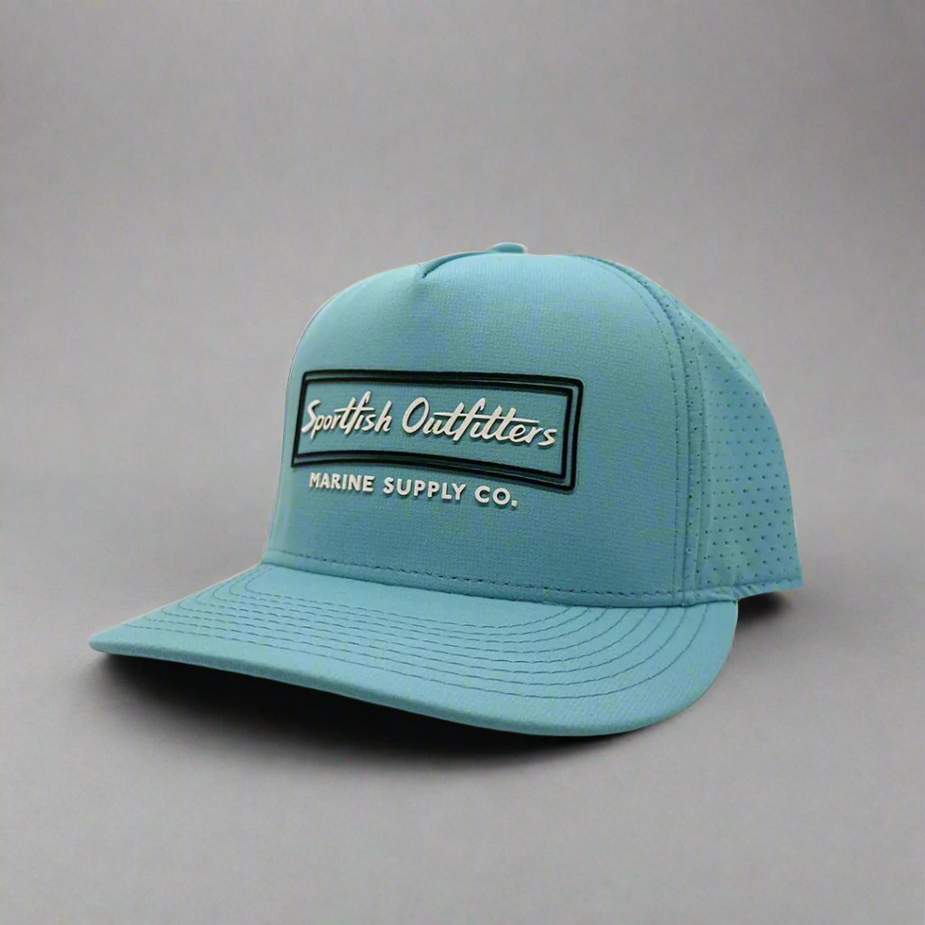 Marine Supply Co Hat Aqua Tritech Semi Curve