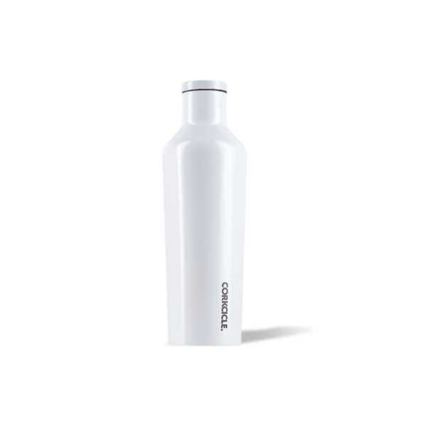 Corkcicle Canteen - 16oz Dipped Modernist White