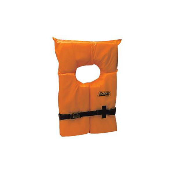 Universal Type II USCGA Orange Life Vest Youth 50-90 lbs